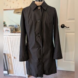 Land's End Beltless Trench Mac Coat
